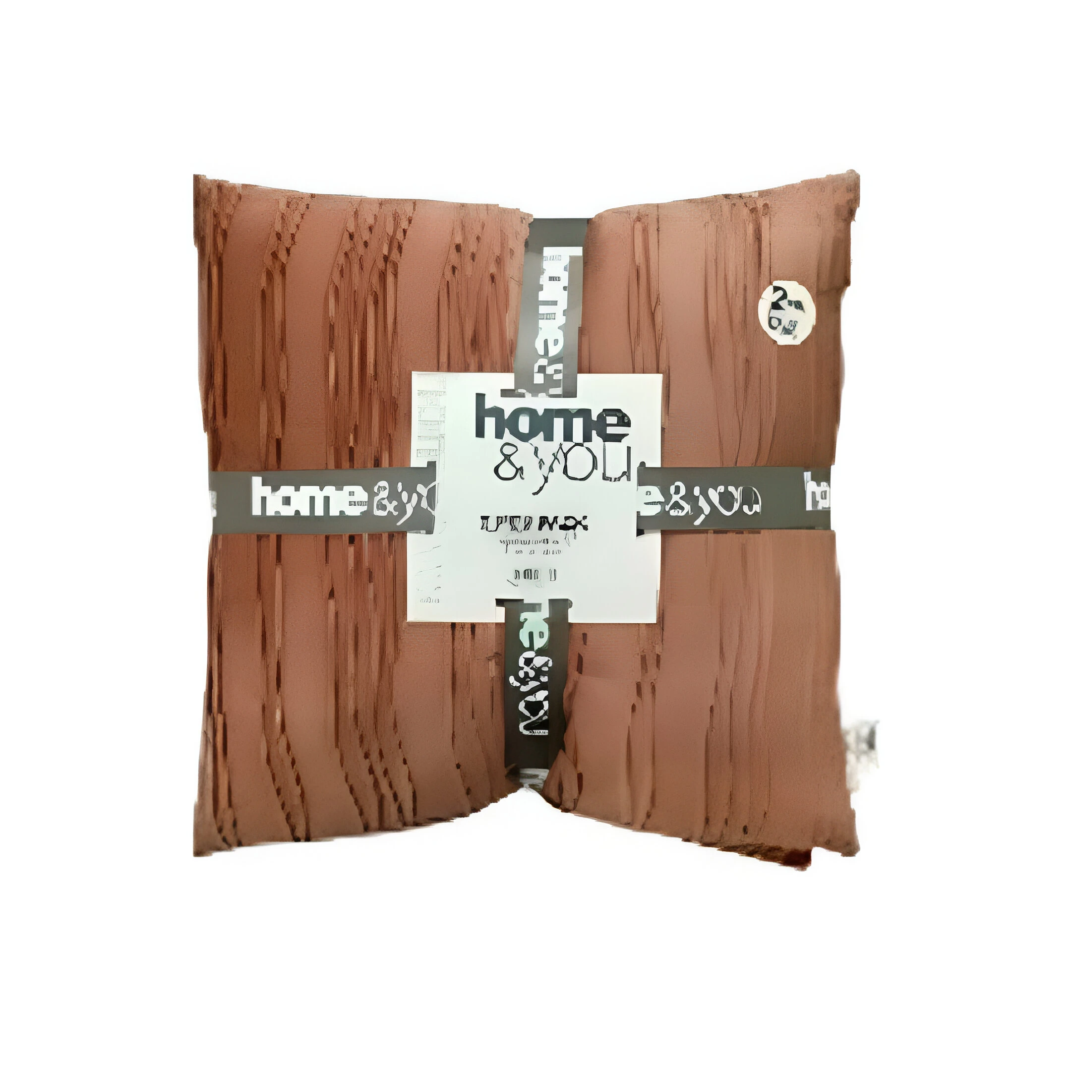 COJINES DECORATIVOS 2 PCS 18X18" 730-1447170 CHOCOLATE