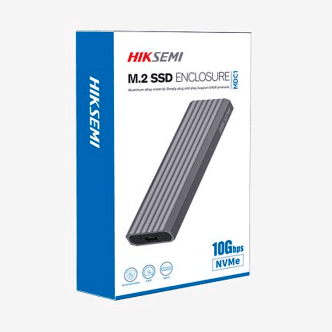 ENCLOSURE HIKVISION M.2 SSD USB/ TYPE C, ALUMINIUM 10Gbps HS-HUB-MDC1