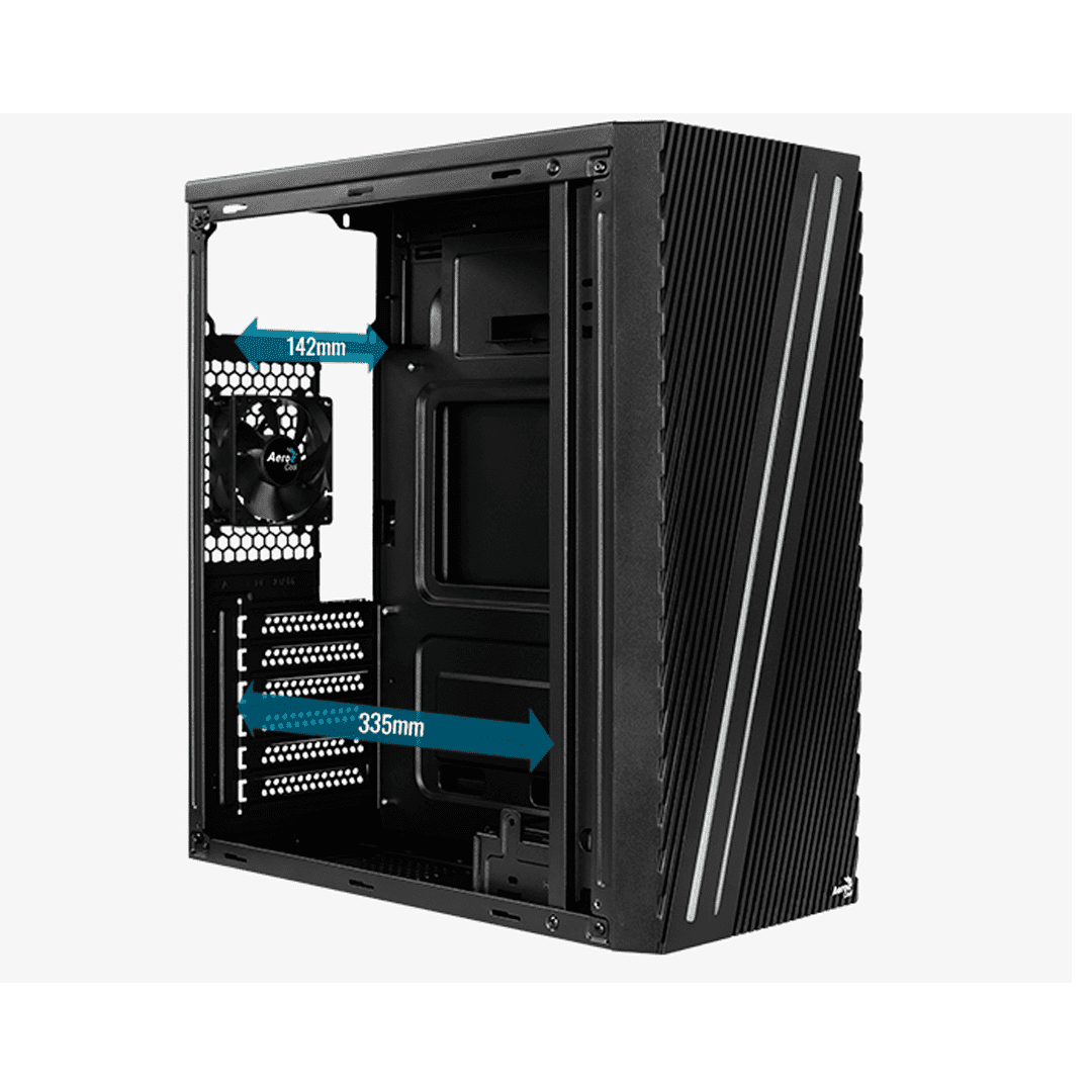CASE AEROCOOL STREAK - MEDIA TORRE,RGB
