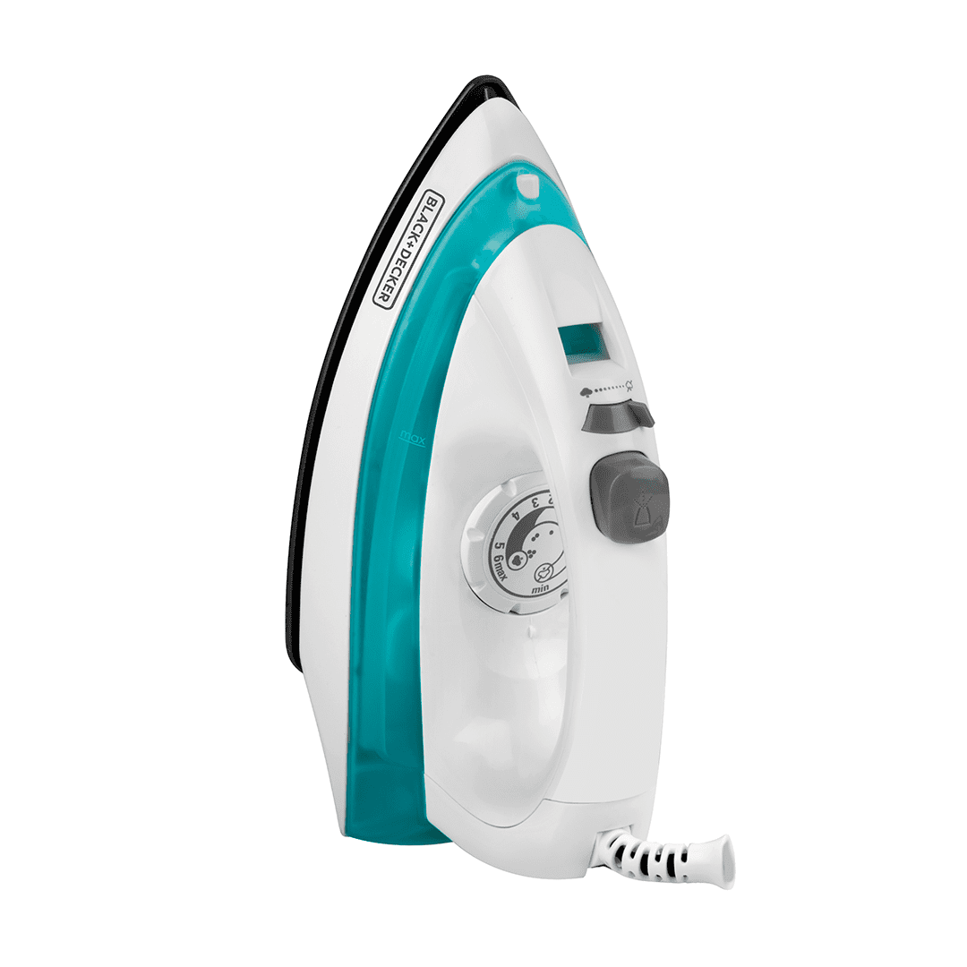 PLANCHA A VAPOR BLACK&DECKER IRBD100 BLANCO Y AZUL