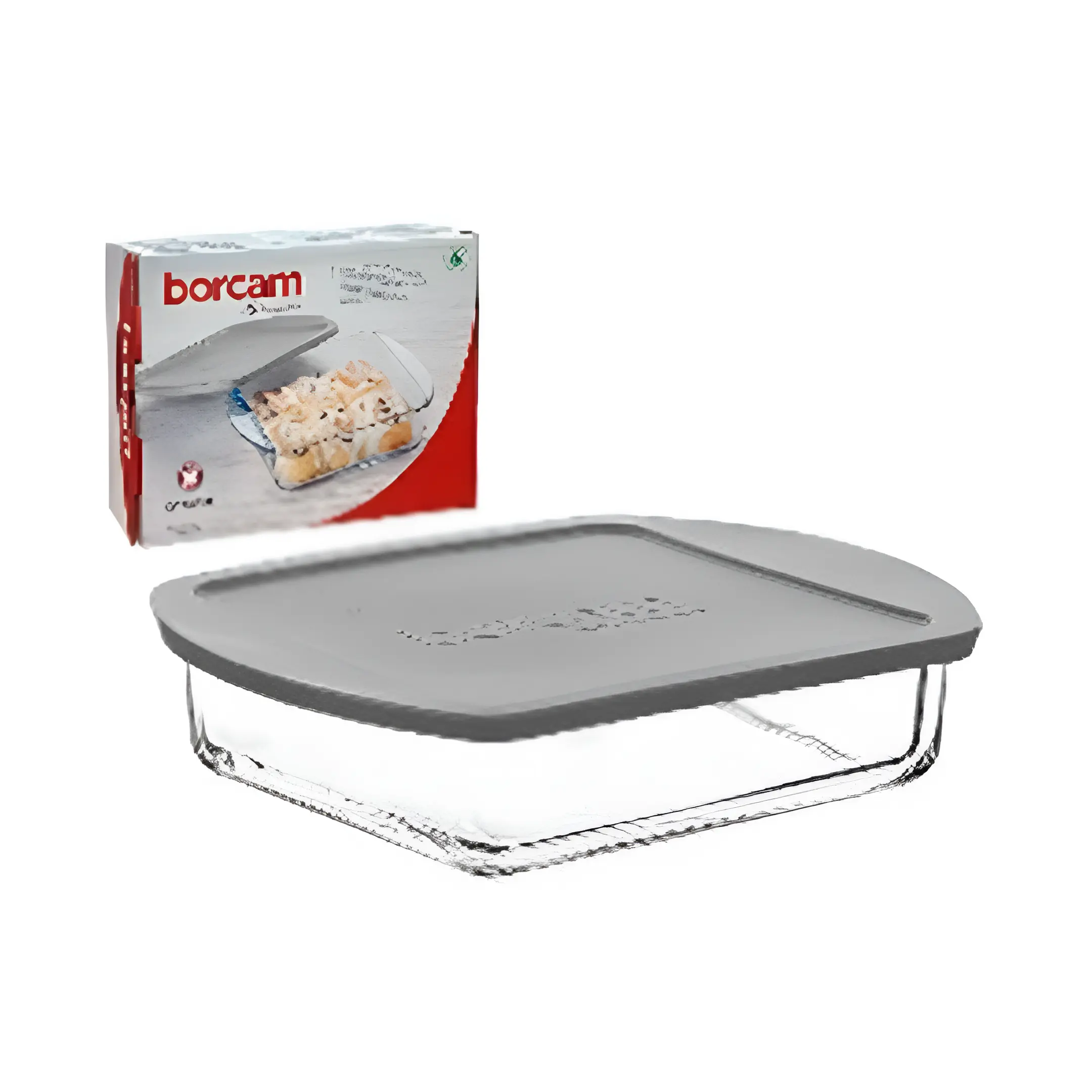 BANDEJA P/ HORNEAR (BORCAM) 1080 CC 748-59854 TRANSPARENTE/GRIS