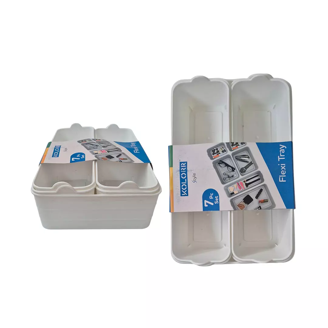 ORGANIZADOR 7PZAS 701-50046 GRIS,BLANCO,NEGRO