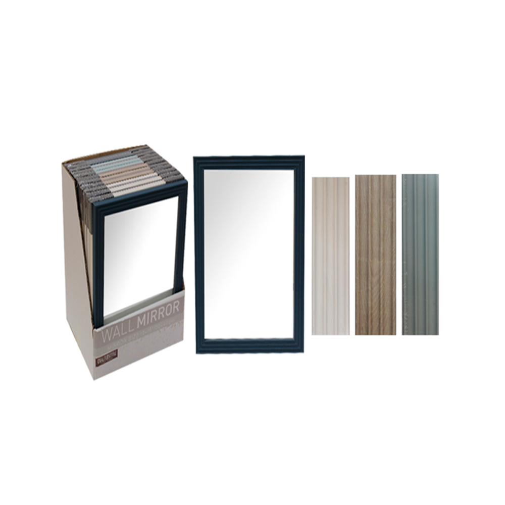 ESPEJO P/PARE 30X40CM (N21-04321) CREMA/AZUL/MARINO/AQUA