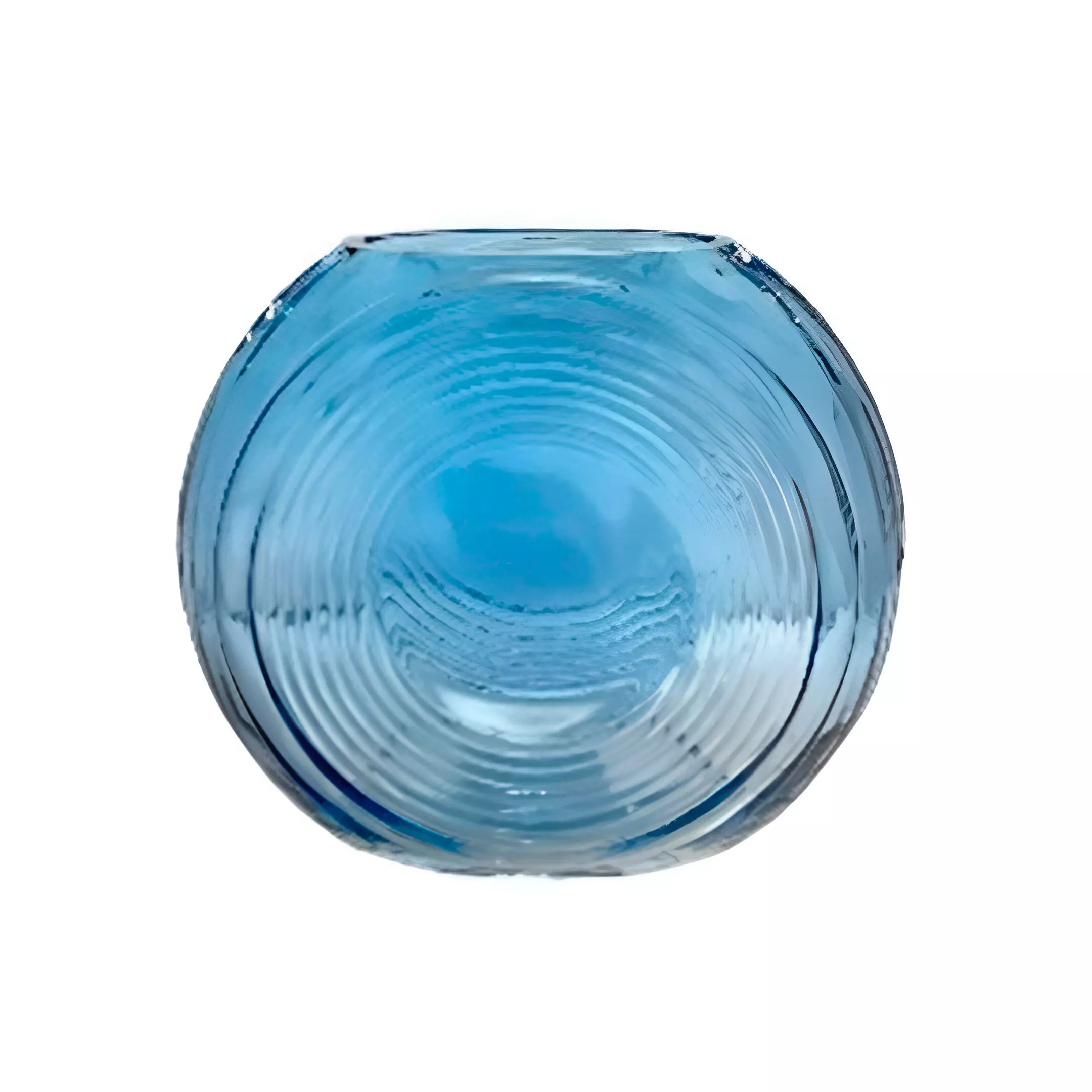 FLORERO 19X16 CM 714-38223 AZUL