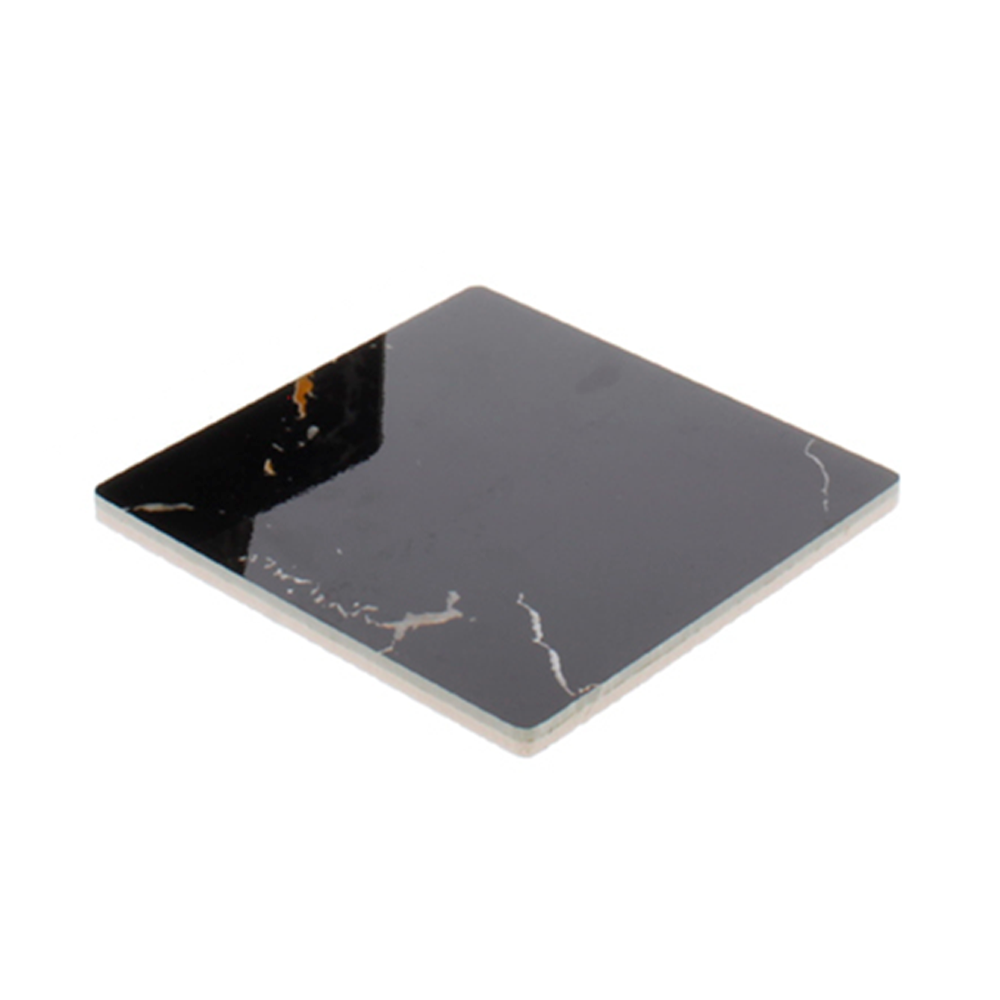 PORTA VASO 6 PZAS 9.5X9.5CM (37117) NEGRO