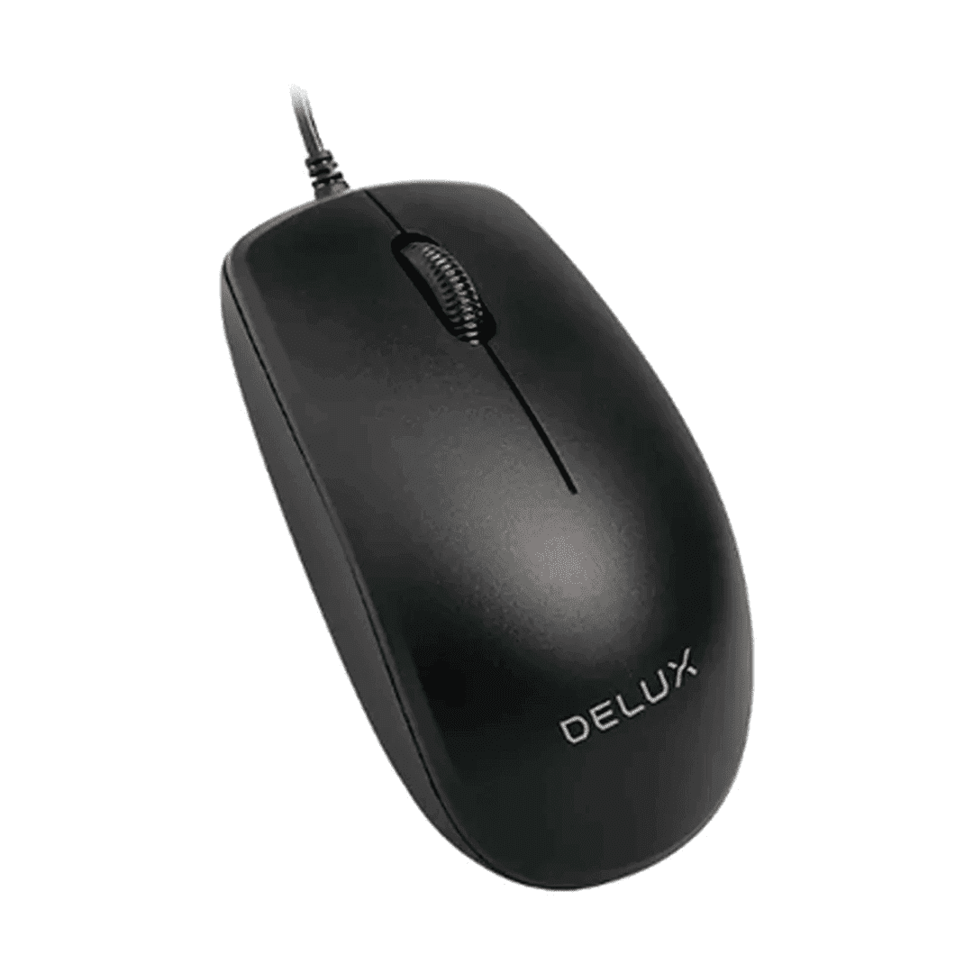 MOUSE DELUX M138 ALAMBRICO USB OPTICAL NEGRO
