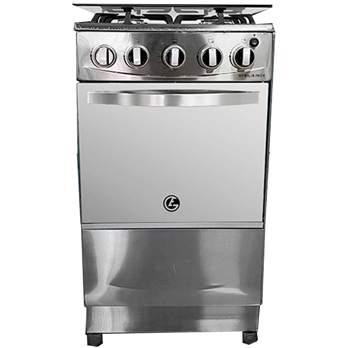 COCINA 20" GAMA ELECTRIC 4 HORNILLA A GAS INOX