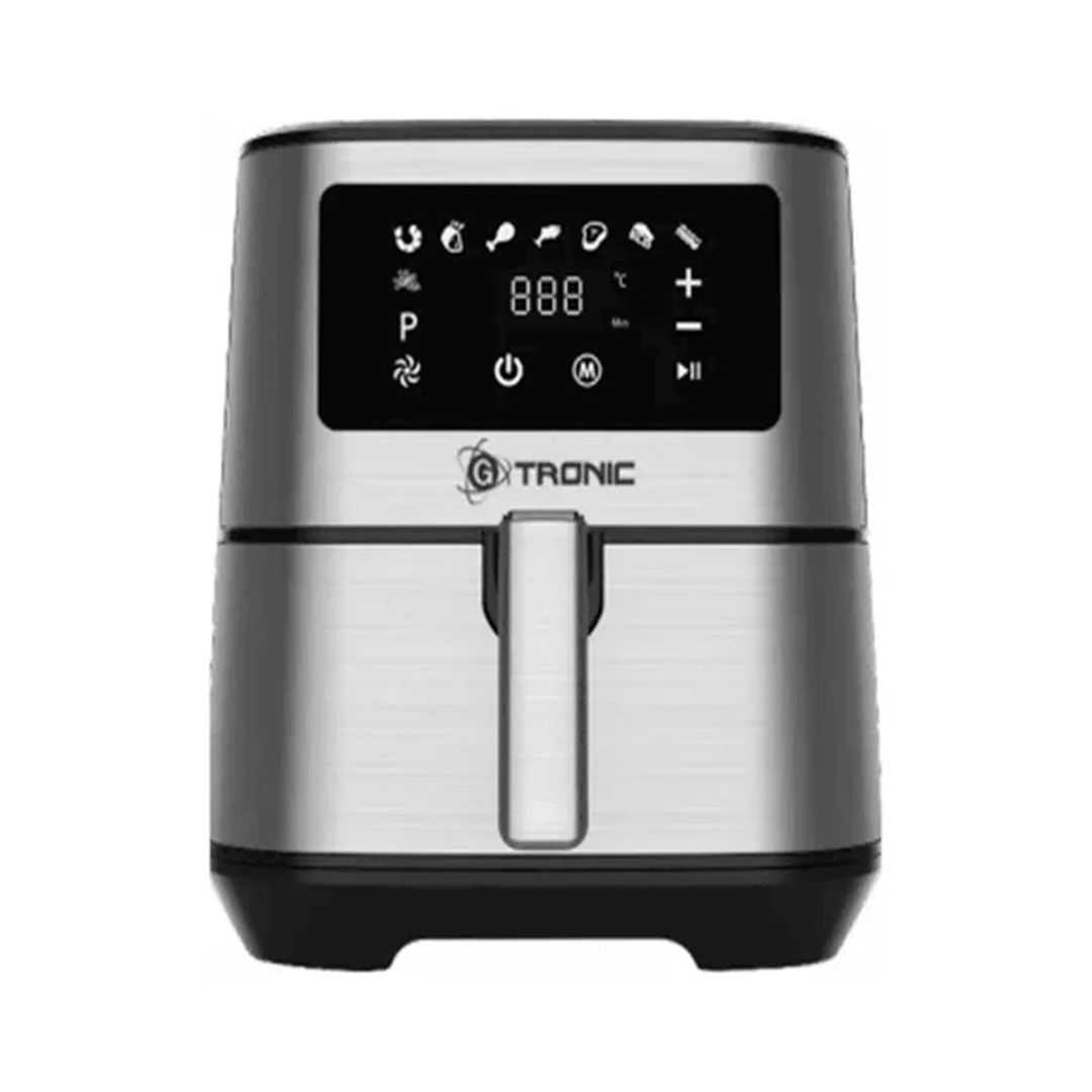 FREIDORA DE AIRE G TRONIC (GT-506A) 5,5Lt DIGITAL 1400W INOX