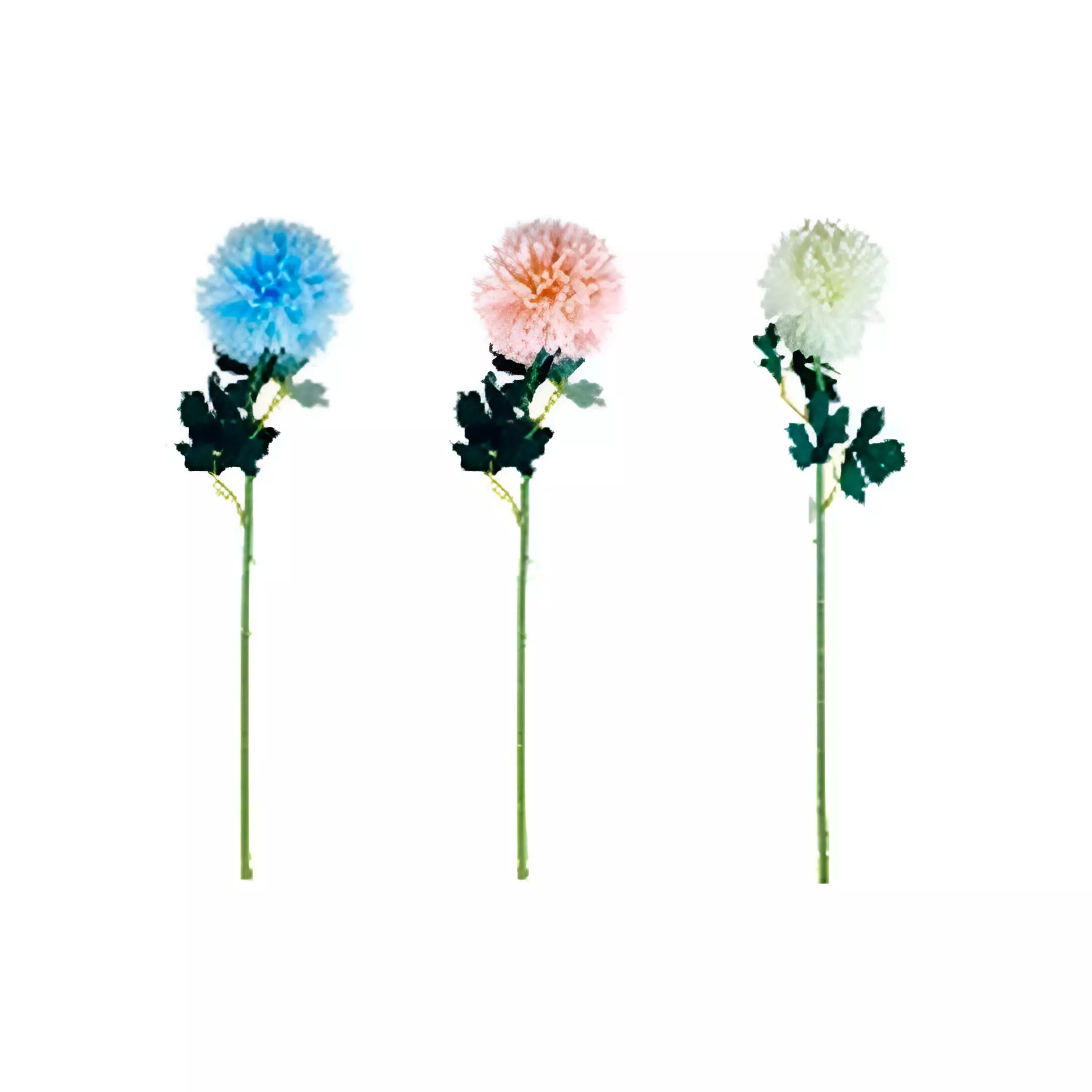 FLOR ARTIFICIAL 45 CM 718-38167 BLANCO,ROSADO,CELESTE